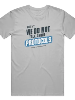 BioPure Fight Club T-Shirt Heather Grey